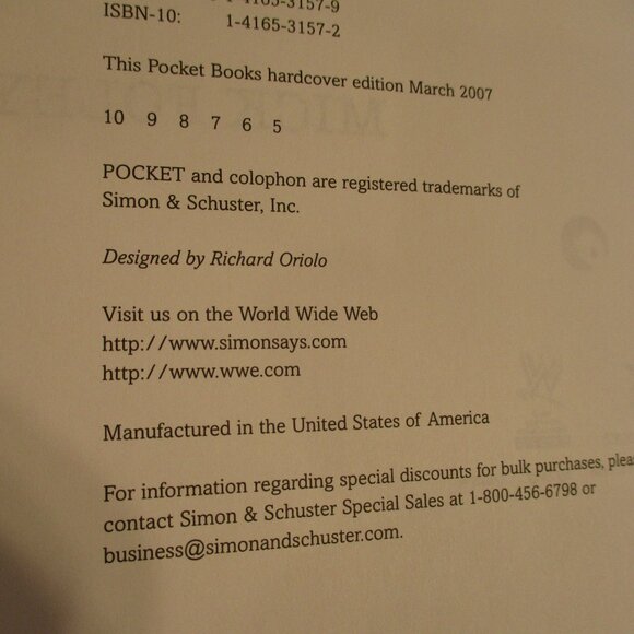 WWE Mick Foley Hardcore Diaries Black White Graphic Personal WWF Wrestling Book - Picture 5 of 8